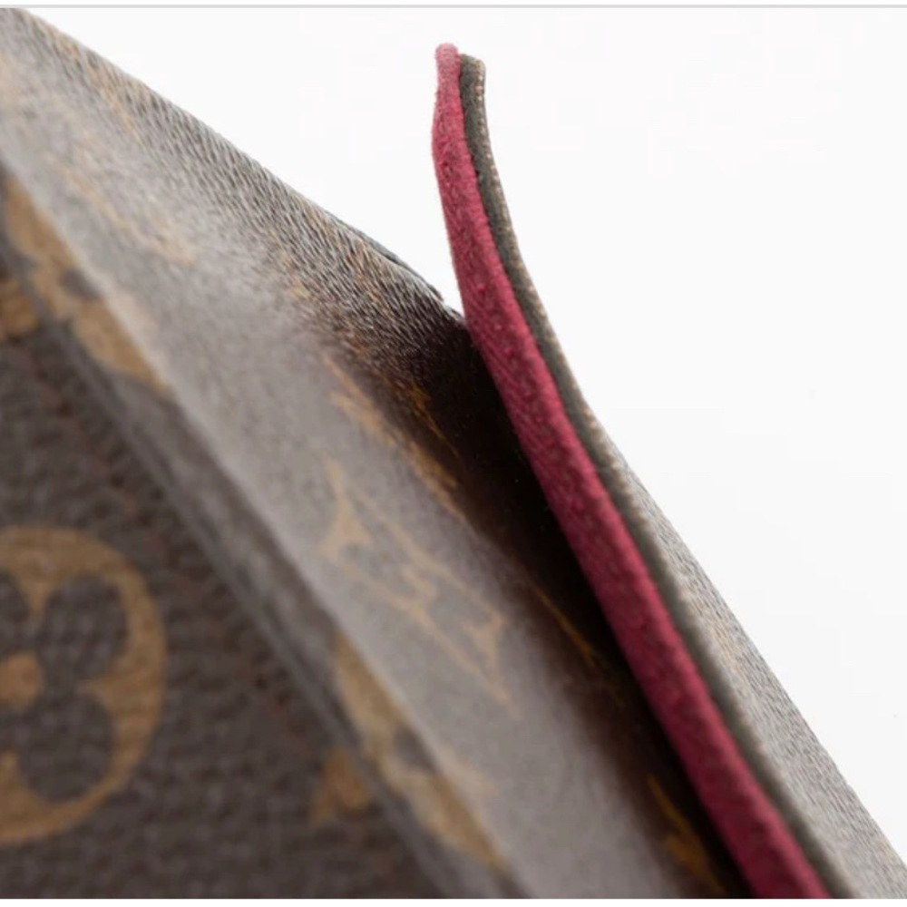 Louis Vuitton Dark Brown Monogram Clutch Crossbody Chain Missing #SP2298 - Picture 9 of 11